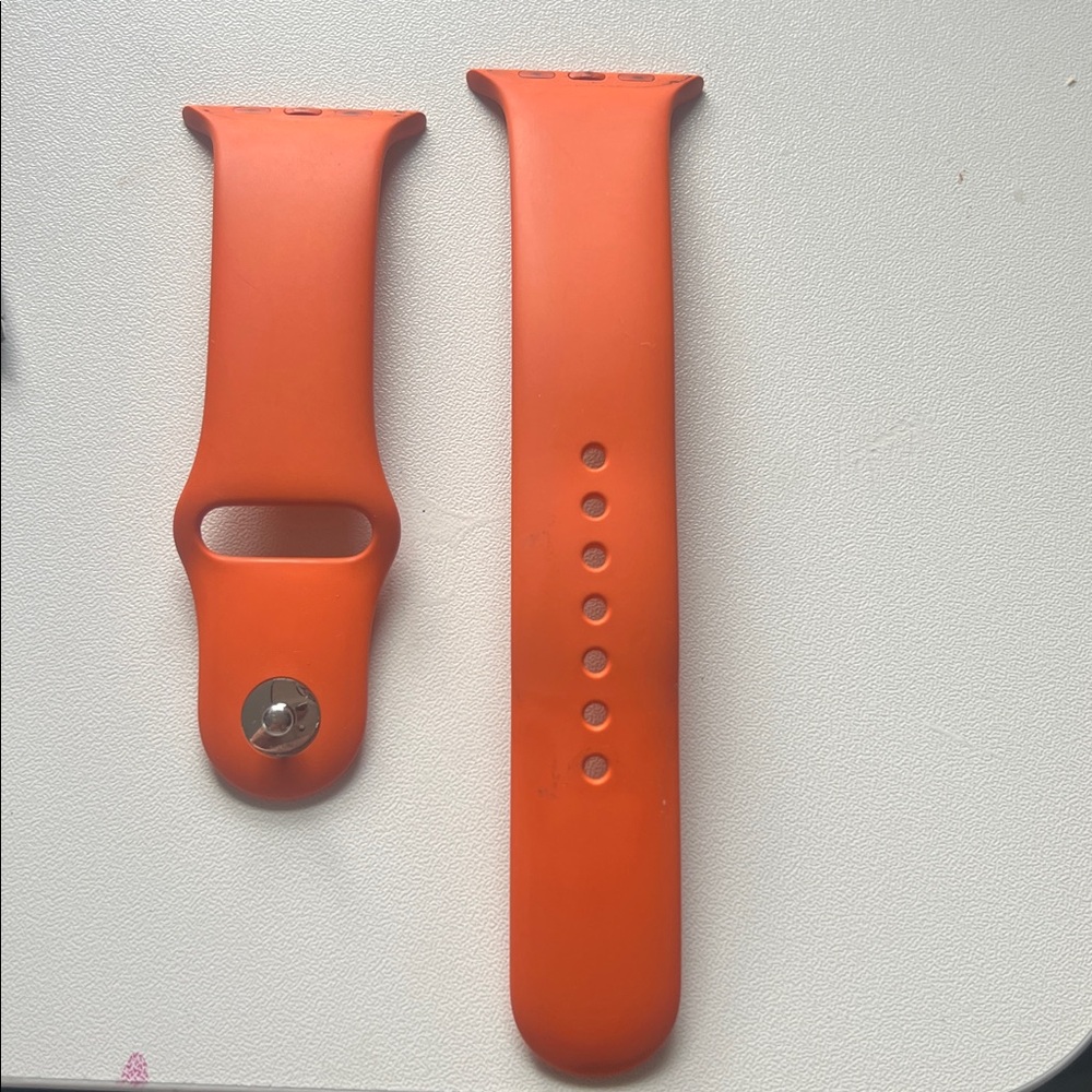 Orange Applewatch Band for 49mm Hermes Watch was the original that came with it
